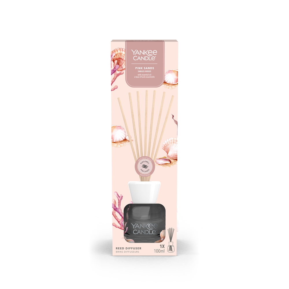 YANKEE CANDLE, Pink Sands Signature Reed, Diffuser 100ml