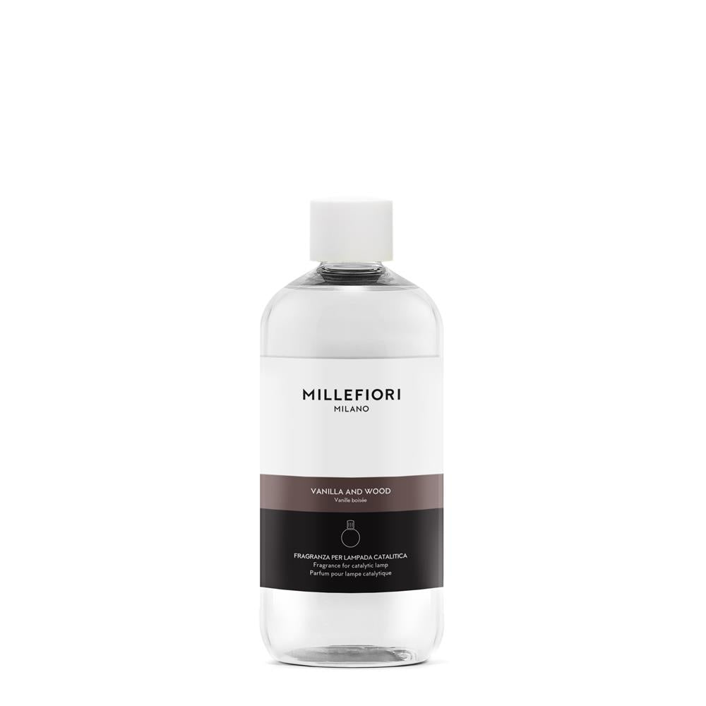 MILLEFIORI, REFILL VANILLA AND WOOD LAMP 500ml