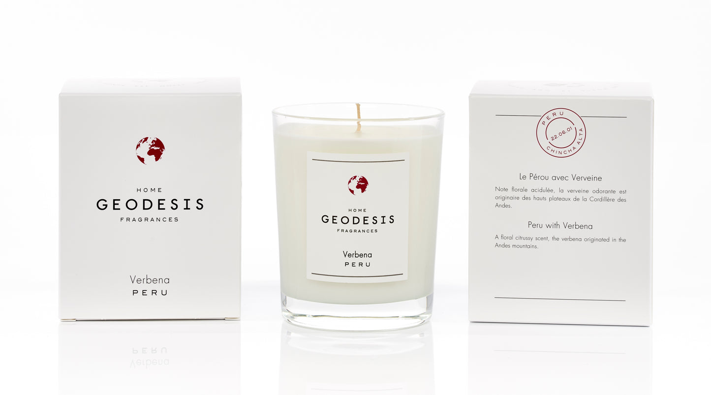 GEODESIS, VERBENA - Duftkerze "Classic" 180gr