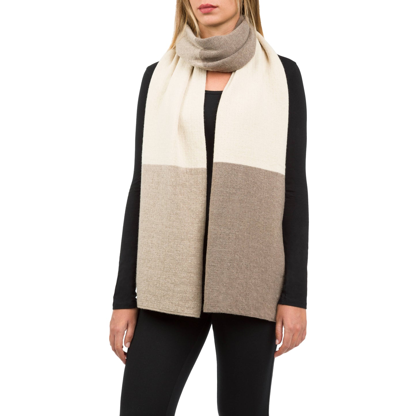 🧣ASSIA DI BRUNETTI FEDERICA, FIRMIN - BUNTER SCHAL AUS KASCHMIRMISCHUNG