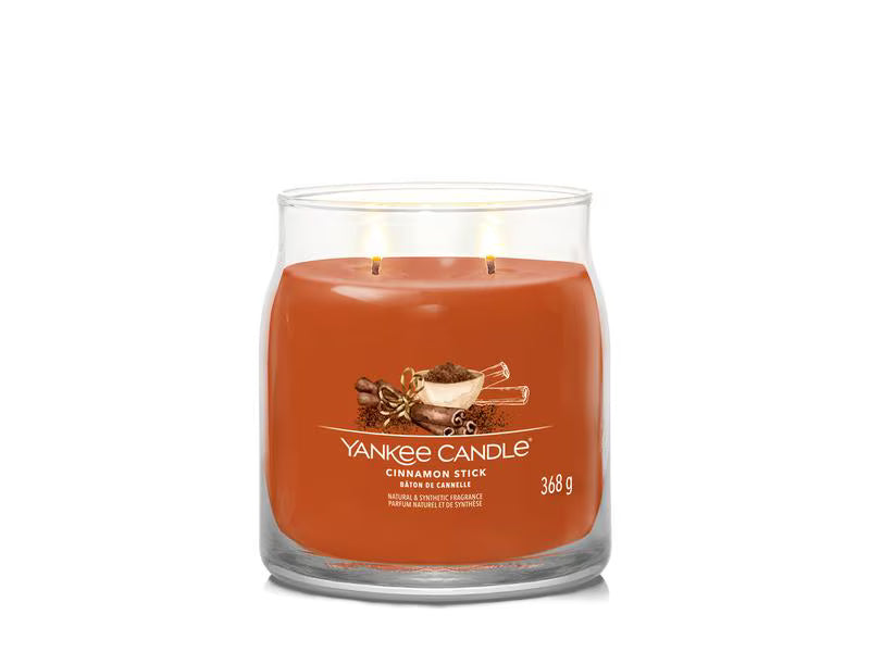 🕯️YANKEE CANDLE, DUFTKERZE CINNAMON STICK, MEDIUM 368gr