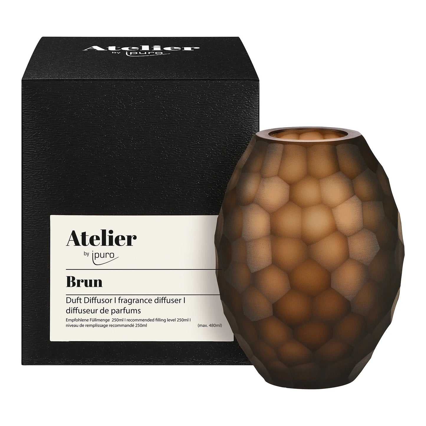 IPURO, ATELIER DUFT VASE, BRUN