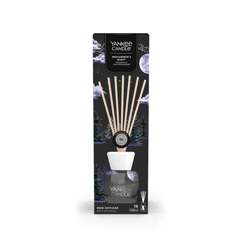 YANKEE CANDLE, Midsummers Night Signature Reed Diffuser 100ml