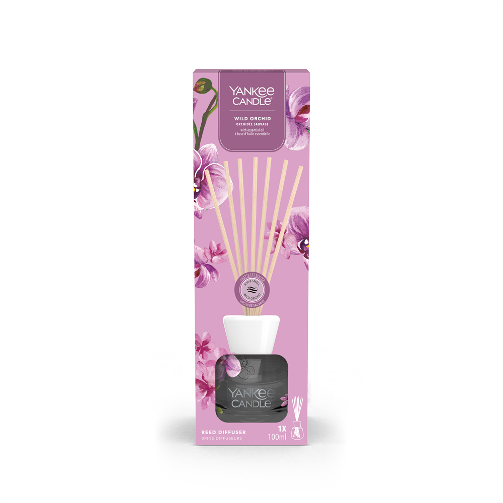 YANKEE CANDLE, Wild Orchid Signature Reed Diffuser 100ml
