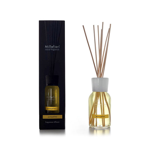 MILLEFIORI Natural, Fragrance Diffuser, Duft POMPELMO, 250ml