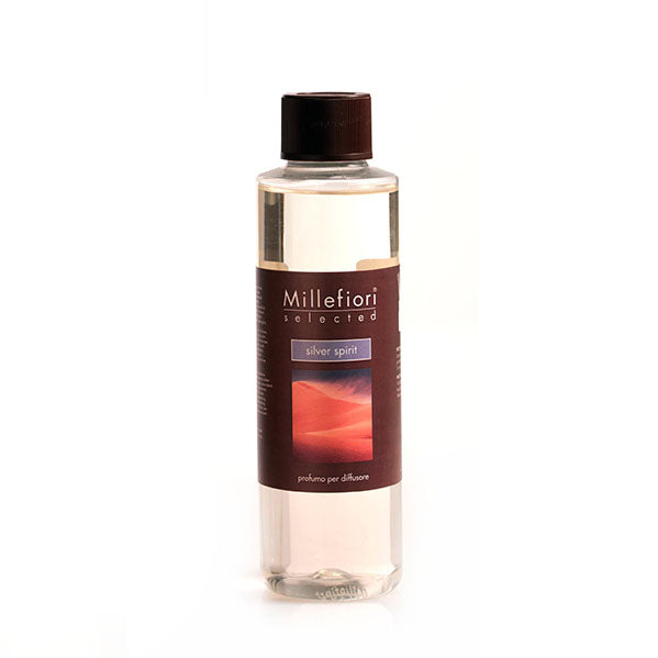 MILLEFIORI Selected: Nachfüll-Flasche, Duft SILVER SPIRIT, 250ml