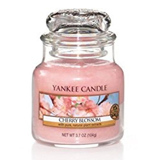 YANKEE CANDLE, Duftkerze Cherry Blossom, medium Jar (411g)