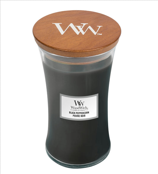 WOODWICK Black Peppercorn Large Jar  (knisternd)