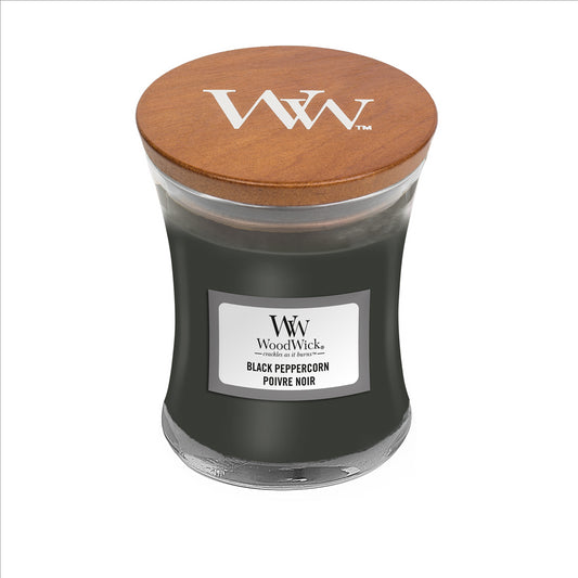 WOODWICK Black Peppercorn Mini Jar(knisternd)