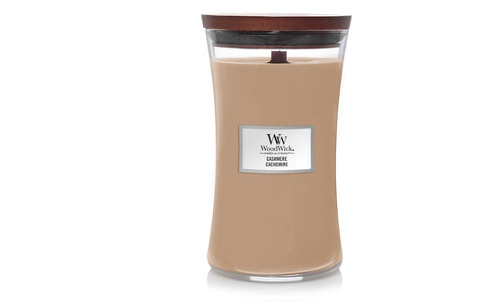 WOODWICK Cashmere Large Jar
(knisternd)