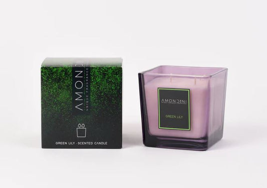 AMONDINI GREEN LILY CANDLE 400gr