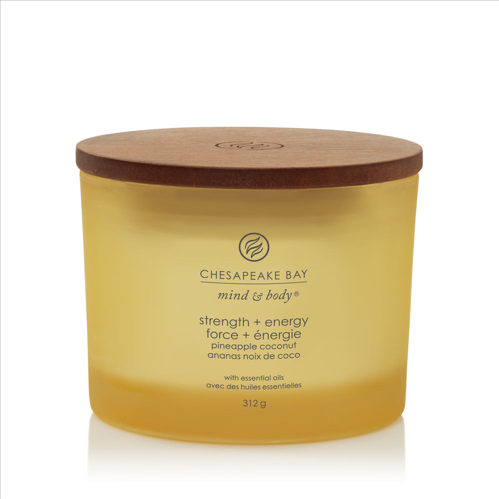 CHESAPEAKE BAY CANDLE, STRENGTH & ENERGY, 3-WICK TUMBLER
