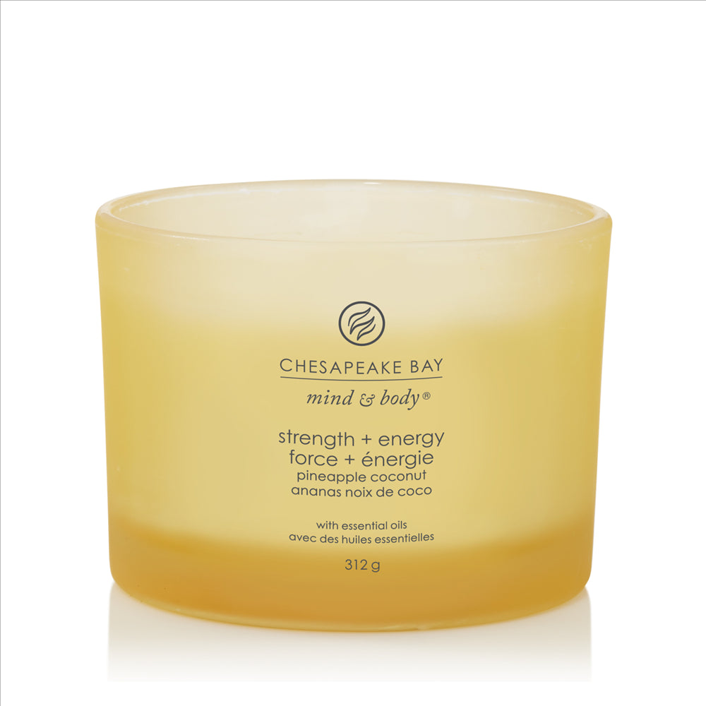 CHESAPEAKE BAY CANDLE, STRENGTH & ENERGY, 3-WICK TUMBLER