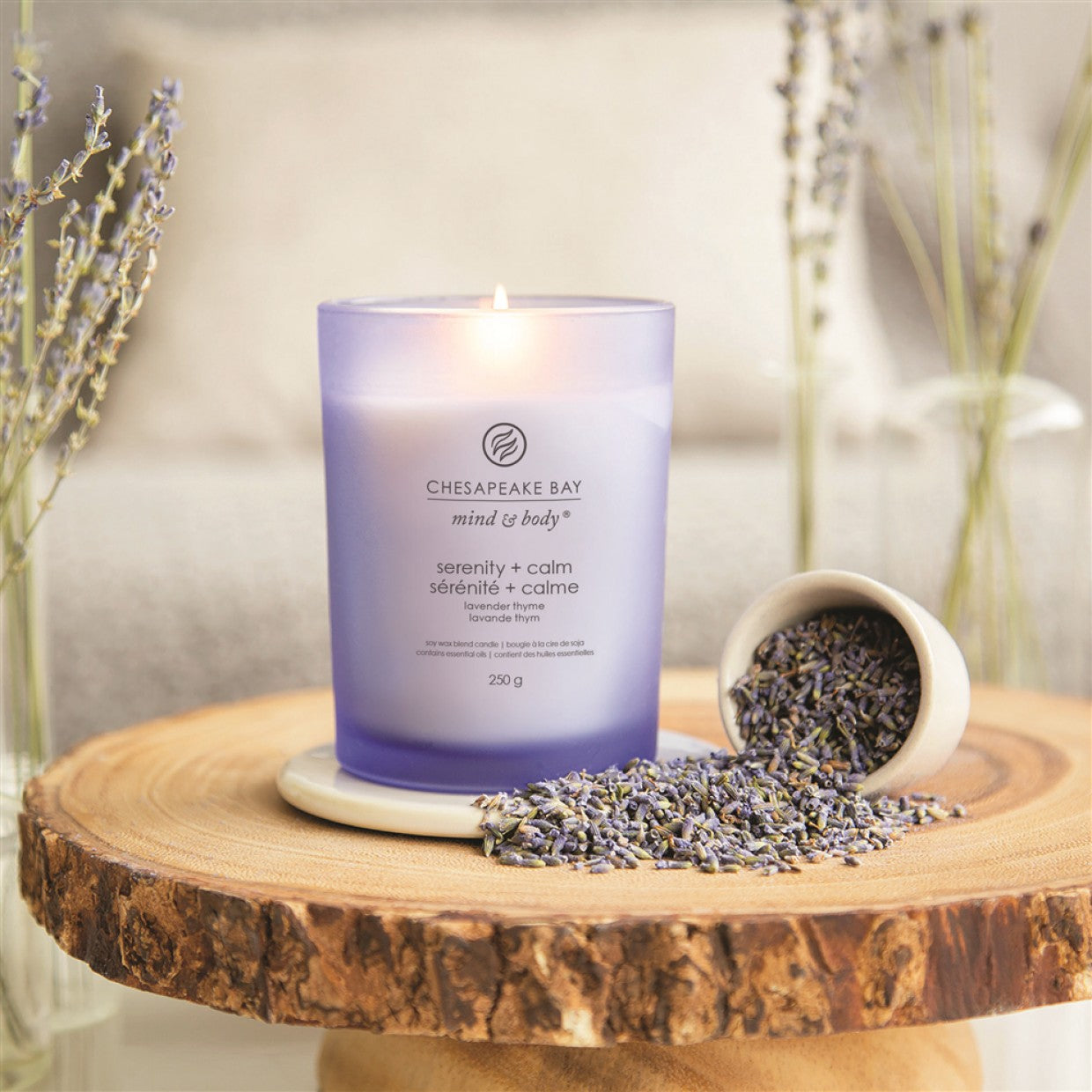 CHESAPEAKE BAY CANDLE, SERENITY & CALM, LARGE TUMBLER