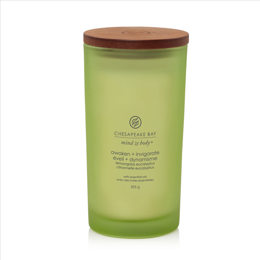 CHESAPEAKE BAY CANDLE, AWAKEN & INVIGORATE ,LARGE TUMBLER