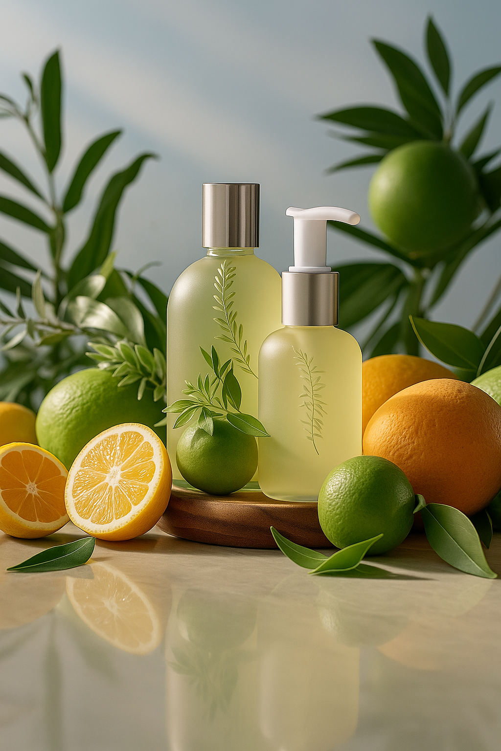 Natürliche Haarpflege mit Shampoo, Haaröl und pflanzlichen Inhaltsstoffen – ideal für gesundes, glänzendes Haa