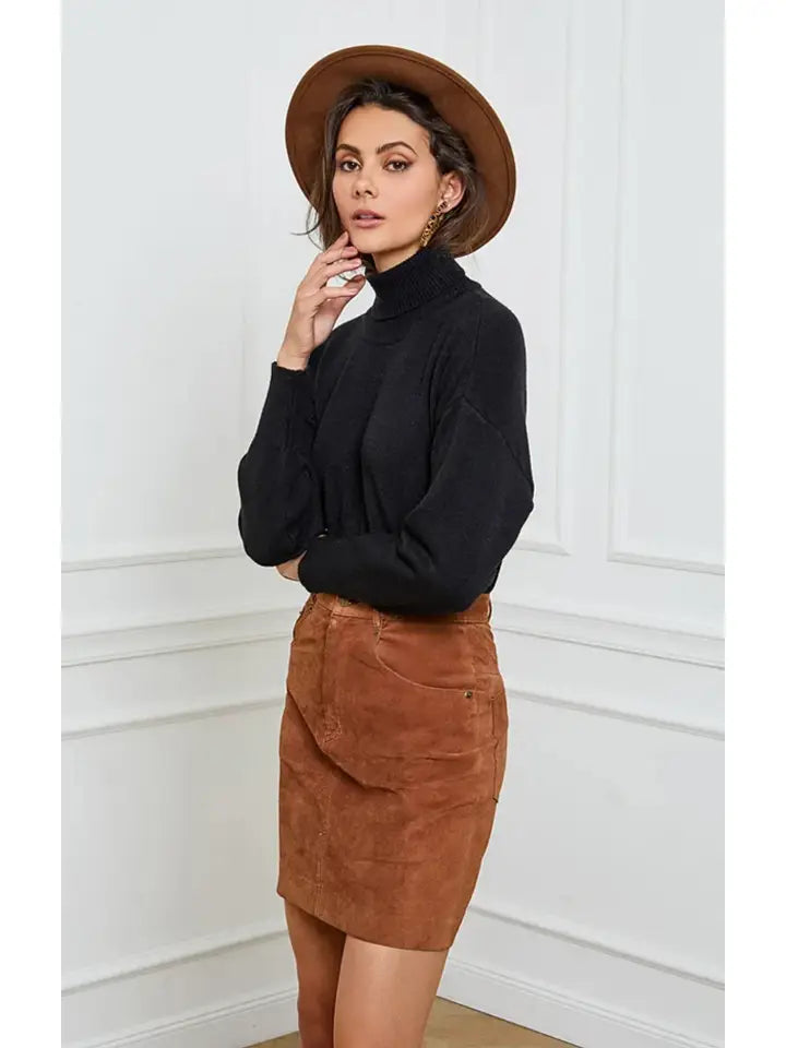 ✨LÉA & LUC, ROLLKRAGENPULLOVER MIT TASCHEN, DIVERSE FARBEN!