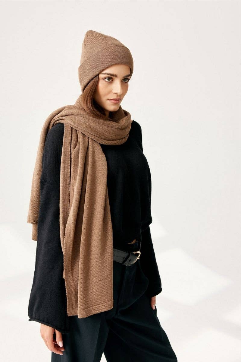 ANDER: MÜTZE AUS 100% MERINOWOLLE- BEANIE STIL, IN 3 FARBEN - TOPSELLER!