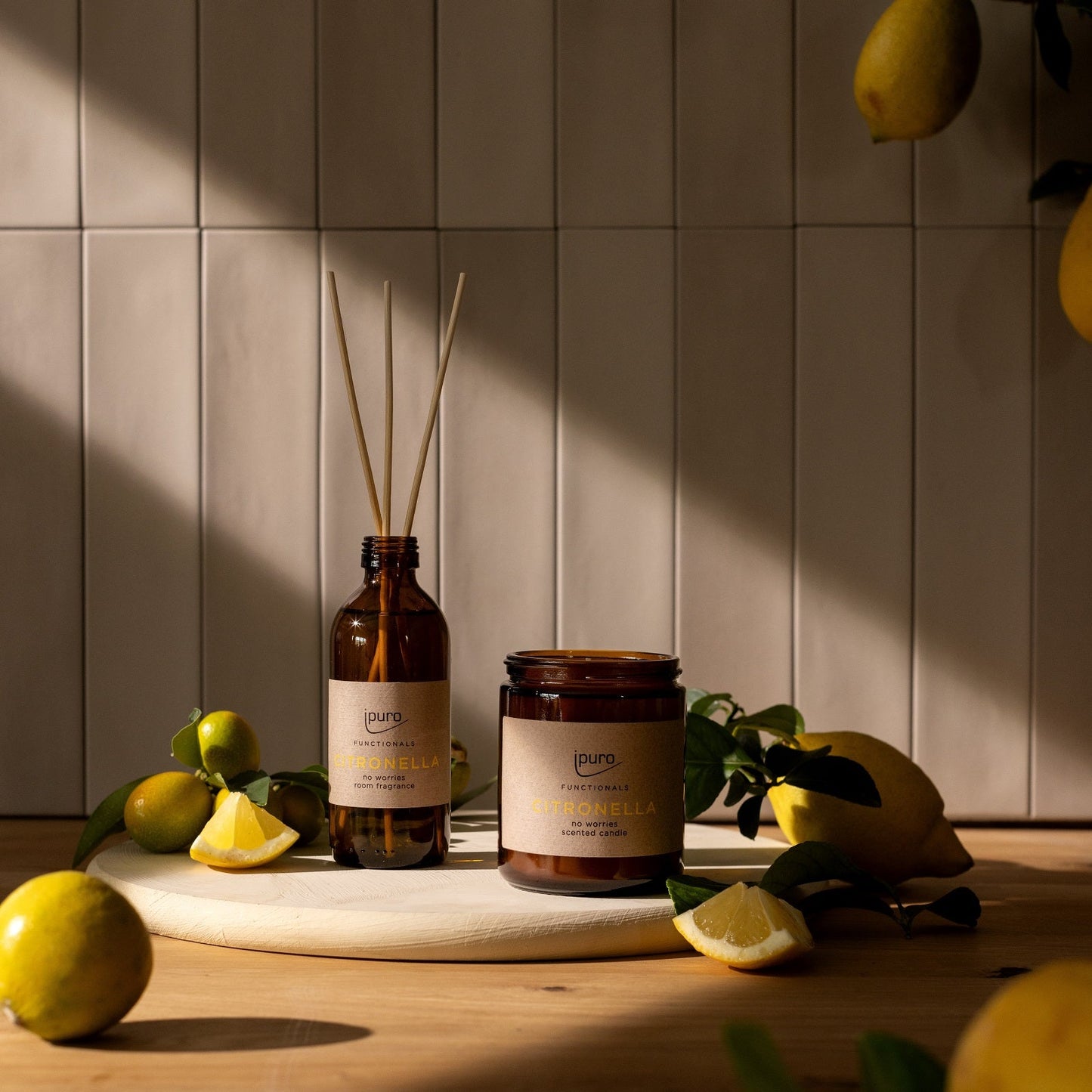 IPURO: Duftkerze, Citronella, 270gr.