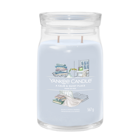 YANKEE CANDLE SIGNATURE, A Calm & Quiet Place, Large (567g)