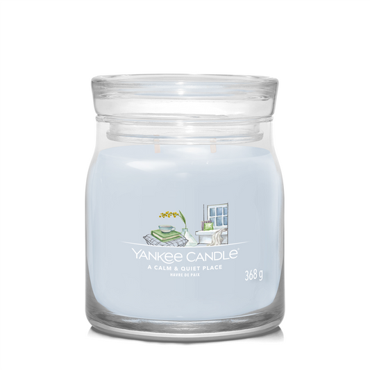 YANKEE CANDLE SIGNATURE, A Calm & Quiet Place, medium (411g)