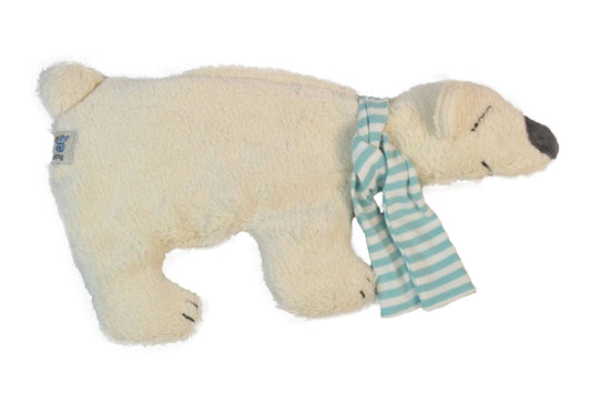 🐻‍❄️ Wärmekissen „Eisbär“ – natürliche Wärme im flauschigen Eisbärlook