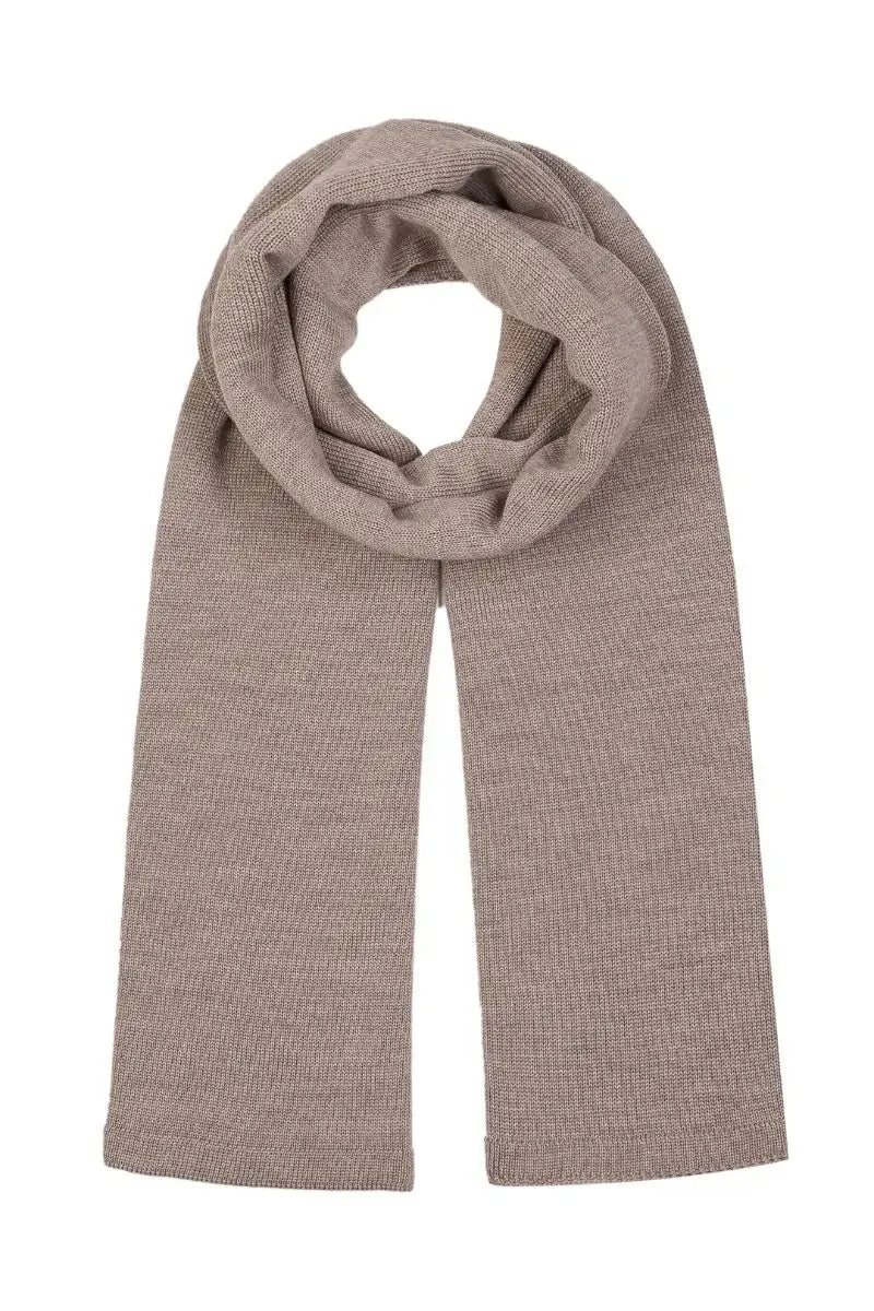 Schal Penelope 100% Merinowolle 170x60cm - 4 Farben!: Camel