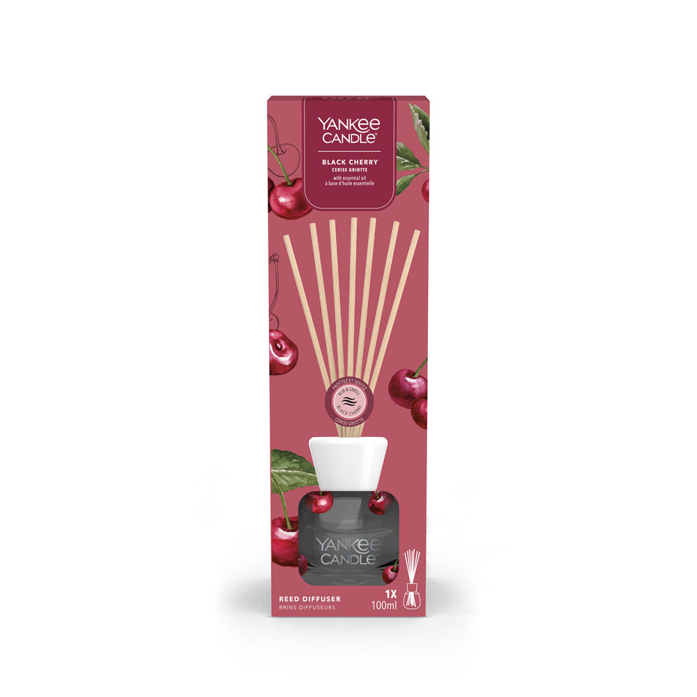 YANKEE CANDLE, Black Cherry Signature Reed, Diffuser 100ml
