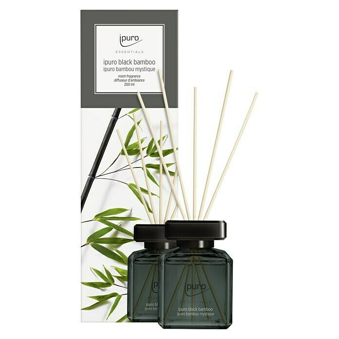 IPURO ESSENTIALS: Raumduft Black Bamboo, 200ml