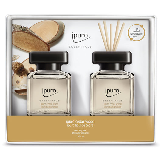 IPURO, Geschenk Set, Cedar Wood, 2x 50ml