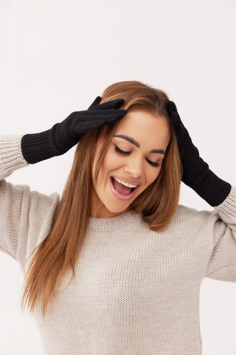 ANDER: CLASSY DAMENHANDSCHUHE AUS 100% MERINOWOLLE