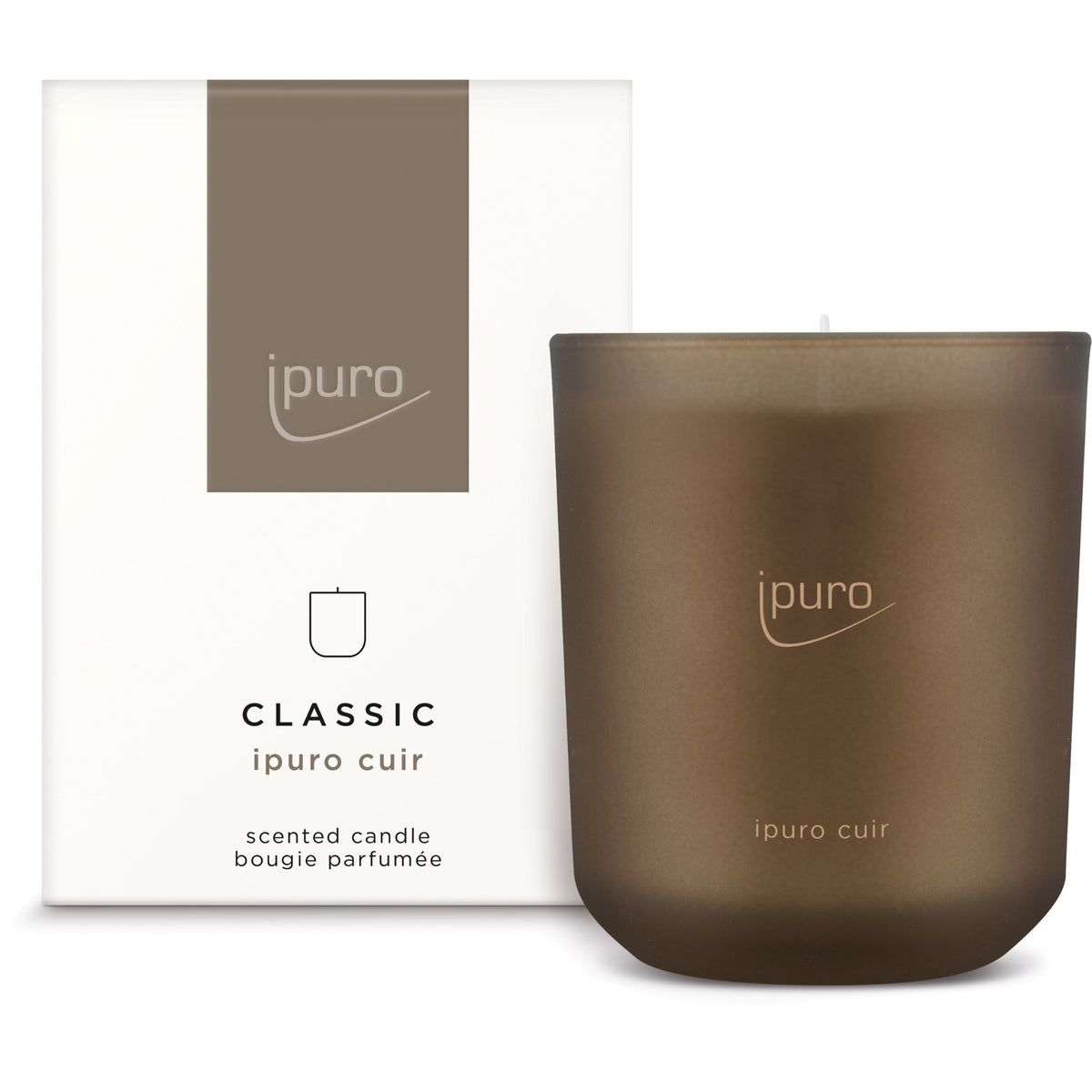 IPURO: Duftkerze Classic, Cuir, 270gr