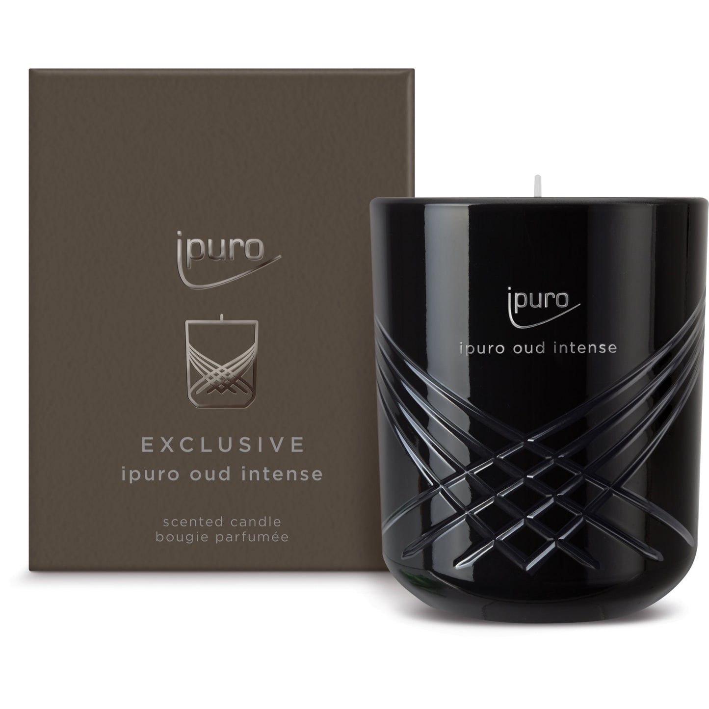 IPURO: Duftkerze Exclusive, Oud Intense, 270gr
