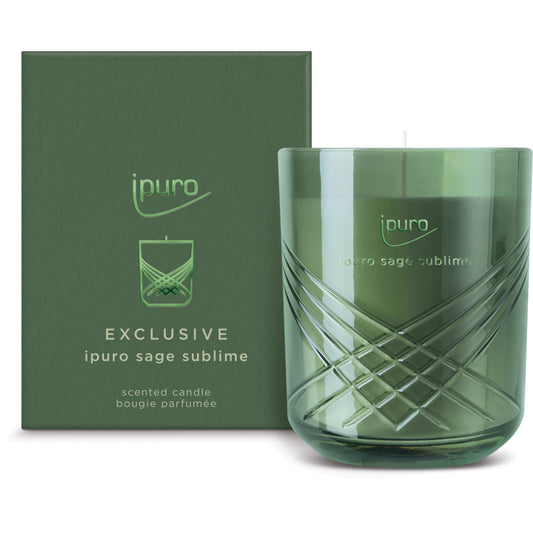 IPURO: Duftkerze Exclusive, Sage Sublime, 270gr