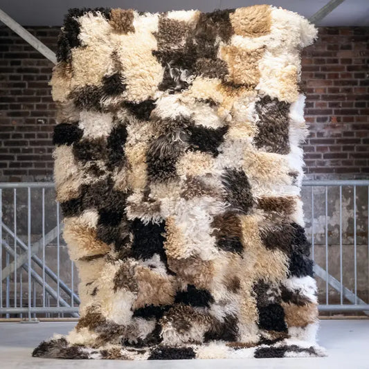 VAN BUREN, LOCKENFELL, SCHAFFELL-TEPPICH