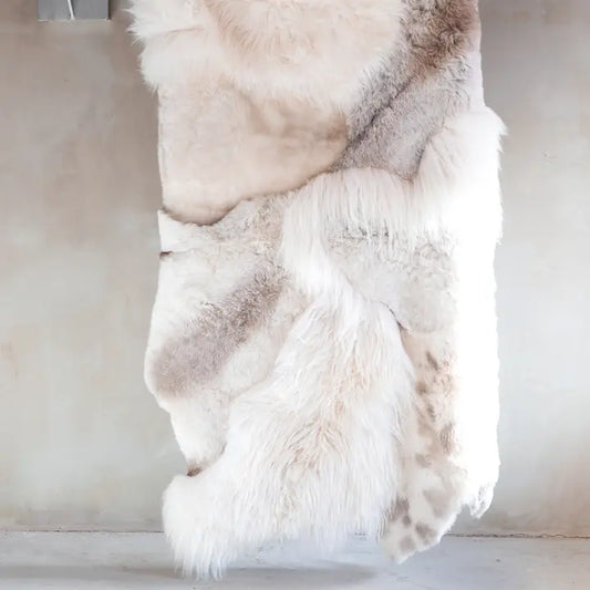 VAN BUREN, MELANGE SCHAFFELL TEPPICH, MELANGE