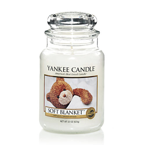 YANKEE CANDLE, Duftkerze Soft Blanket, large Jar (623g)