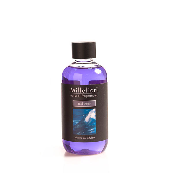 MILLEFIORI Natural: Nachfüll-Flasche, Duft COLD WATER, 250ml