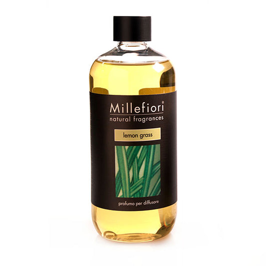 MILLEFIORI Natural: Nachfüll-Flasche, Duft LEMON GRASS, 250ml