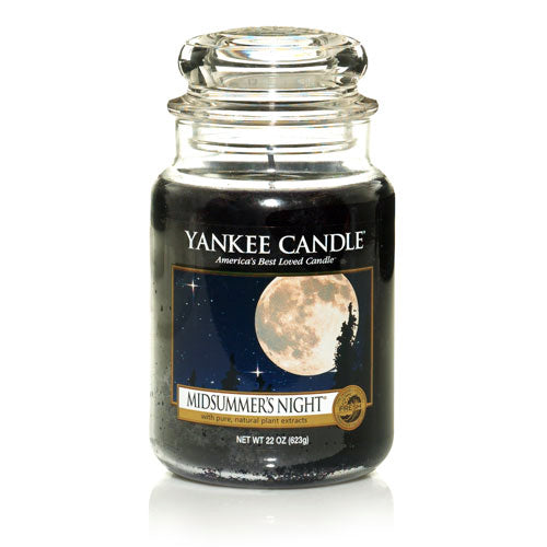 YANKEE CANDLE, Duftkerze Midsummers Night, large Jar (623g)