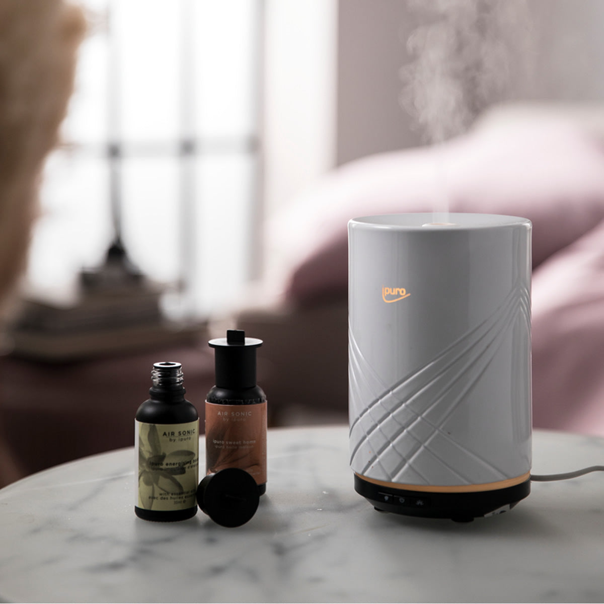 Air Sonic Aroma Diffuser, Elegance Withe