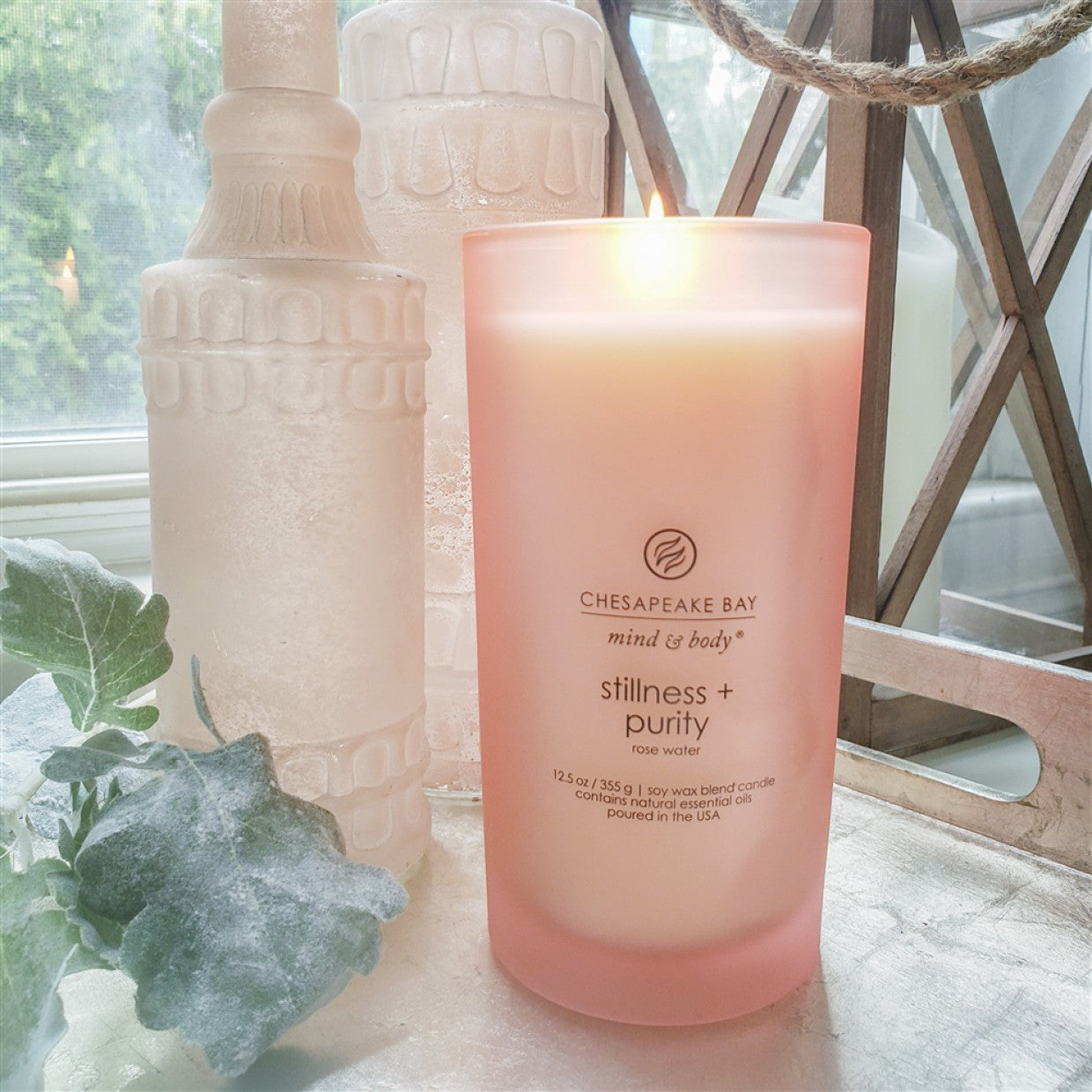 CHESAPEAKE BAY CANDLE, STILLNESS & PURITY , MEDIUM TUMBLER