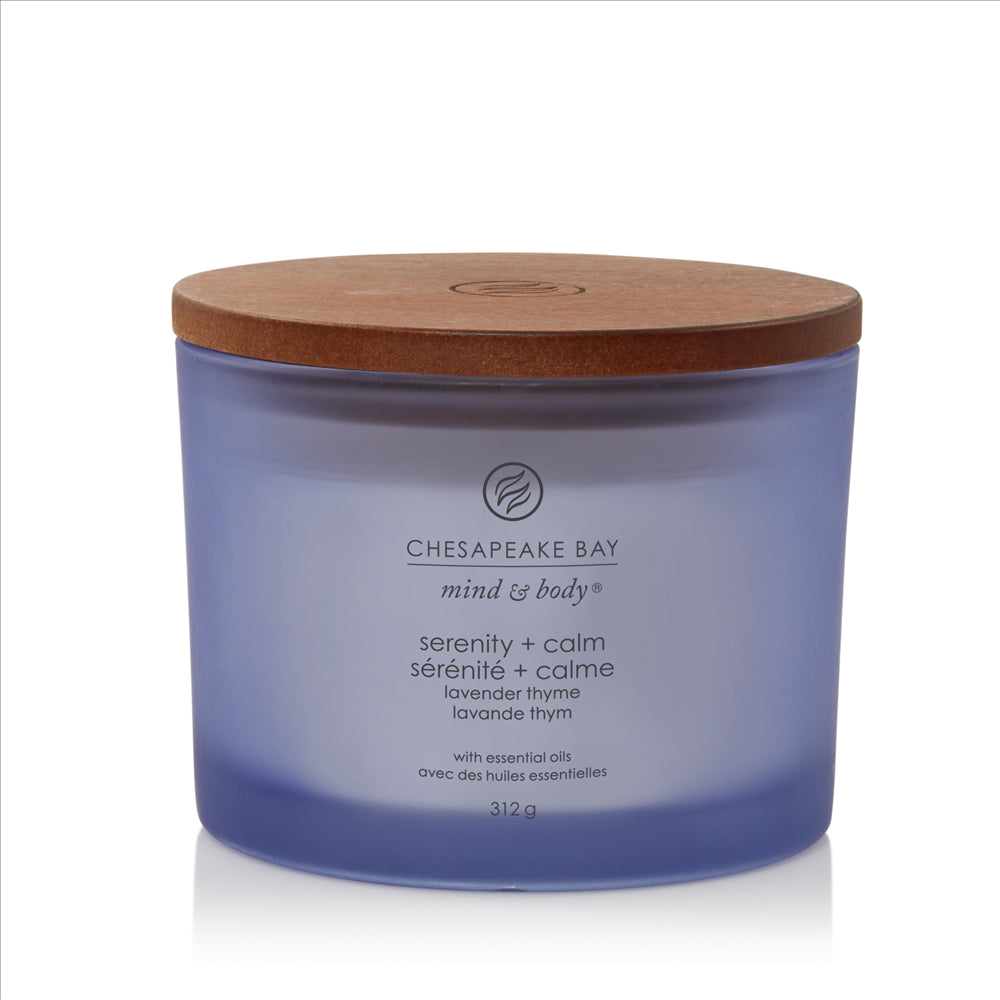 CHESAPEAKE BAY CANDLE, SERENITY & CALM, 3-WICK TUMBLER