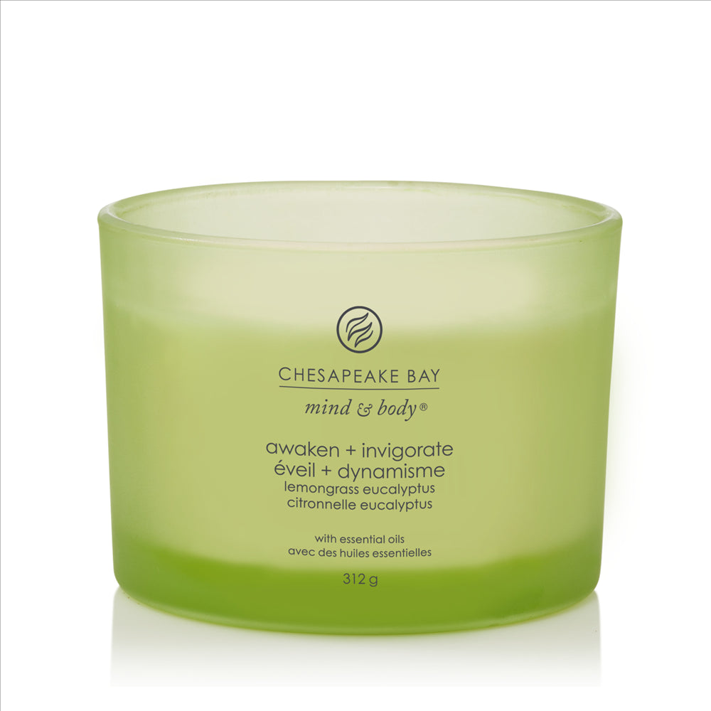 CHESAPEAKE BAY CANDLE, AWAKEN & INVIGORATE , 3 -WICK TUMBLER