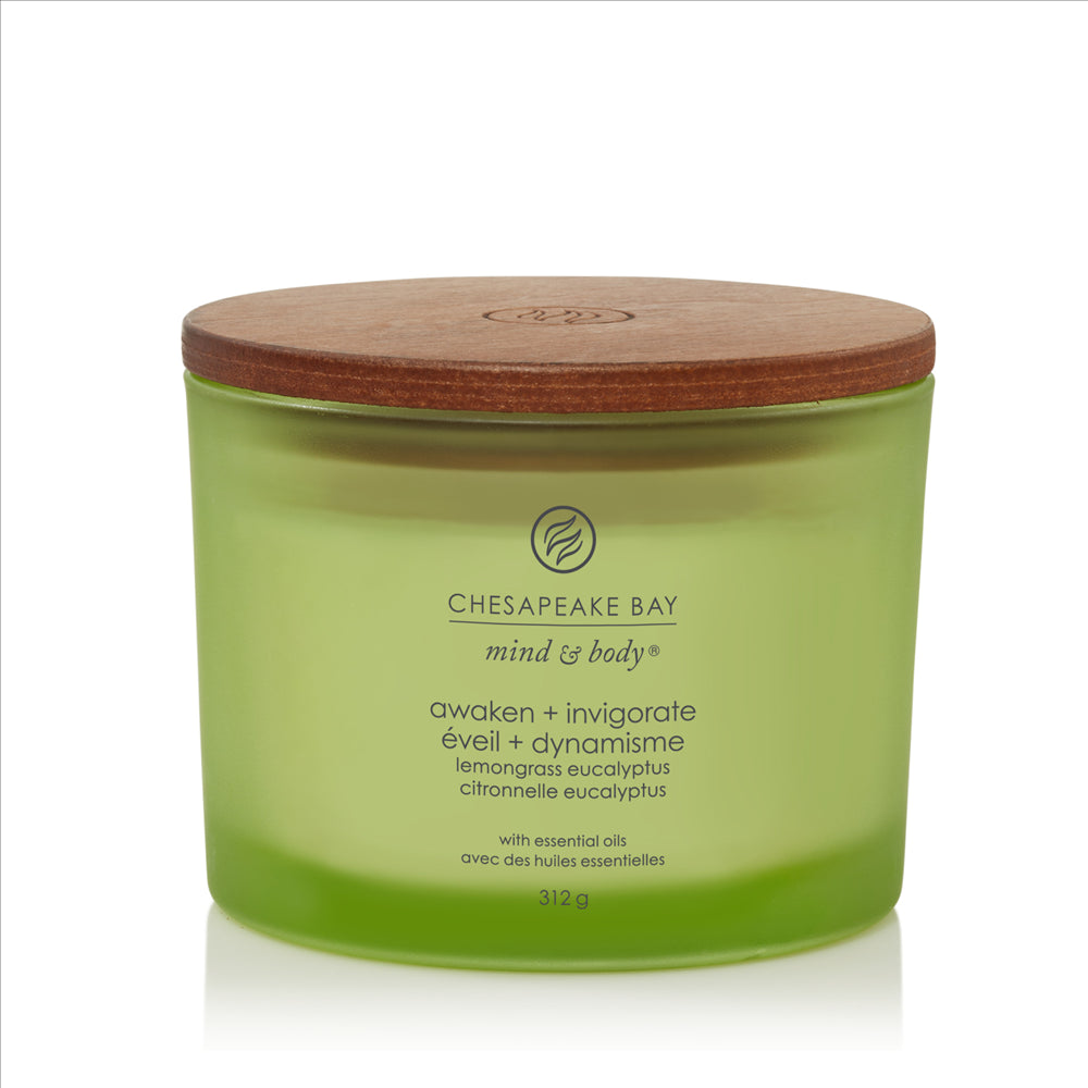 CHESAPEAKE BAY CANDLE, AWAKEN & INVIGORATE , 3 -WICK TUMBLER