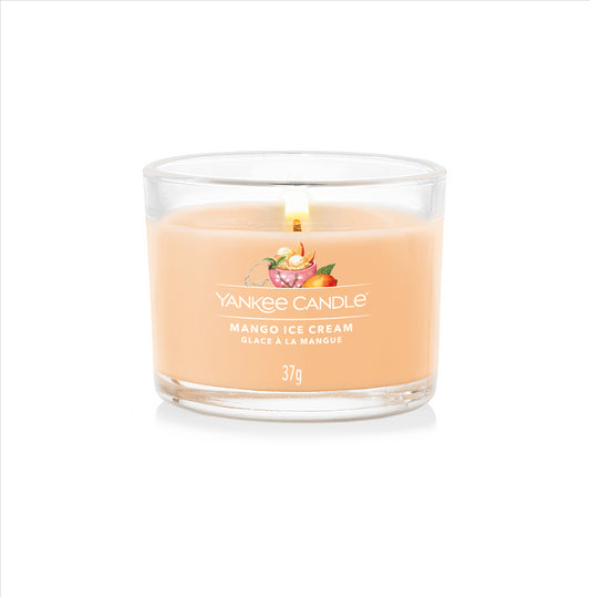 YANKEE CANDLE SIGNATURE, MANGO ICE CREAM, FILLED VOTIVE